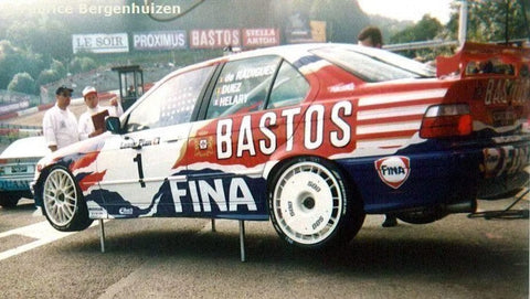 ズームオン ZR128 1/24 18インチ BBS BMW 320i (E36) BTCC 1996 ホイールセット