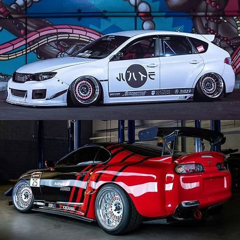 ズームオン ZR131 1/24 19インチ SSR フォーミュラエアロメッシュ ホイールセット
