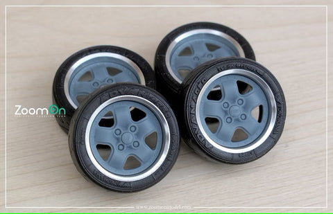 ズームオン ZR137 1/24 16'' 無限 MR-5 リムセット