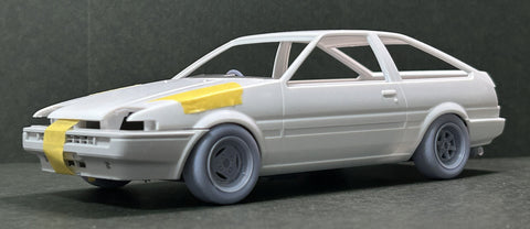 ケイスタイル KS-CU18 1/24 CU18　AE86トレノ用ローダウンパーツ(ハセガワ用)
