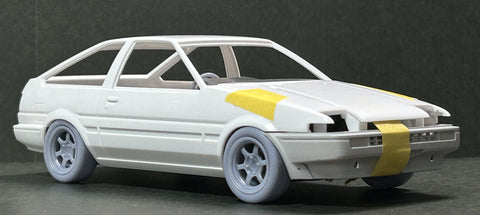 ケイスタイル KS-CU18 1/24 CU18　AE86トレノ用ローダウンパーツ(ハセガワ用)