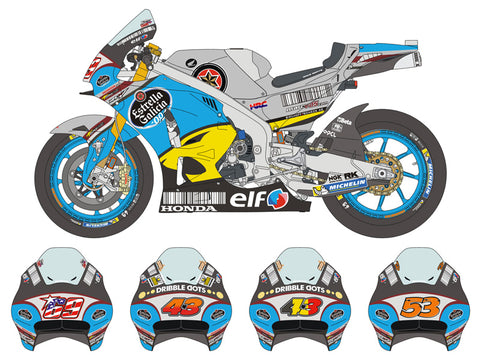 ブルースタッフ BS 12-016 1/12 ホンダ RC213V チームマークVDS 2016 - 1/12デカール&パーツ タミヤ14130用