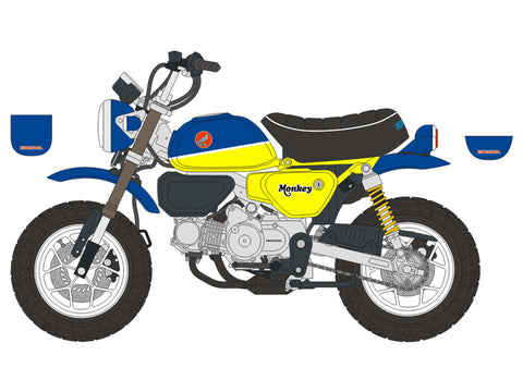 ブルースタッフ BS 12-018 1/12 ホンダ 125 モンキー カスタムカラー - 1/12デカール タミヤ14134用