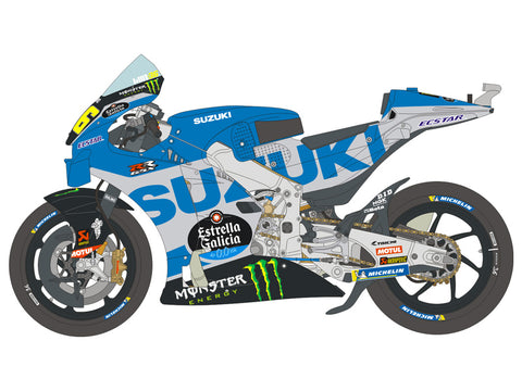 ブルースタッフ BS 12-036 1/12 スズキ GSX-RR 2022 - 1/12デカール タミヤ14139用