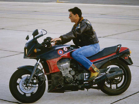 ブルースタッフ BS 12-037 1/12 カワサキ GPZ900R "トップガン" - 1/12デカール アオシマ用