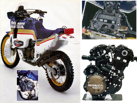 ブルースタッフ BS 12-046 1/12 ホンダ NXR 750 パリ・ダカール・ラリー 1986 - 1/12デカール タミヤ14054用