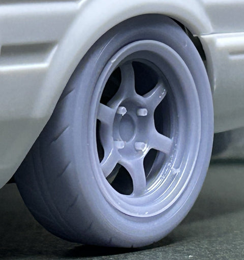 ケイスタイル KS-PA112 1/24 CU18専用15インチ TE37Vホイール