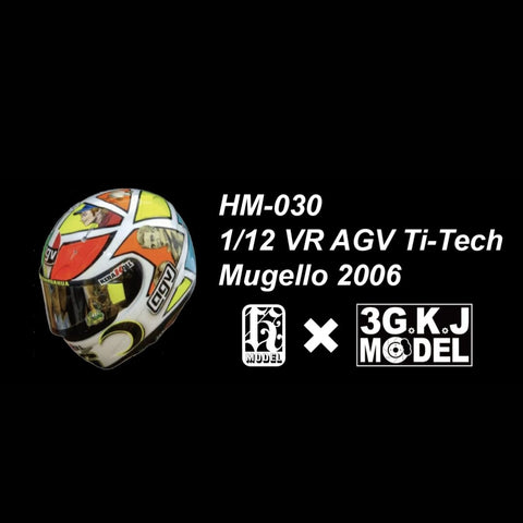 カレドモデル HM030 1/12 VR AGV Ti-Tech ムジェロ 2006