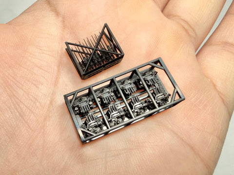 MUYIモデル G350061 1/350 ドイツ海軍ティルピッツ兵器群A