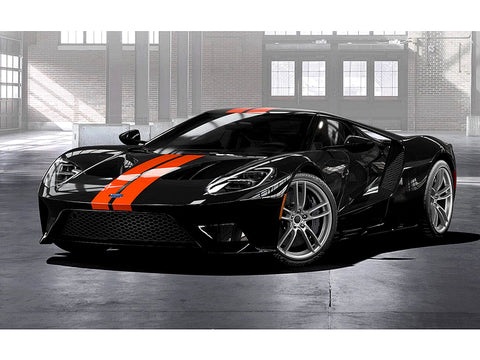 ブルースタッフ BS 24-015 1/24 フォード GT ストライプA / ソリッドカラー - 1/24デカール タミヤ24346用
