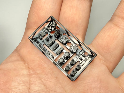 MUYIモデル G350134 1/350 ドイツ海軍シャルンホルスト デッキアクセサリー