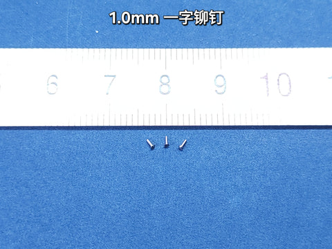 カレドモデル S004 1.0mm すりわり付きねじ 30本入り/箱