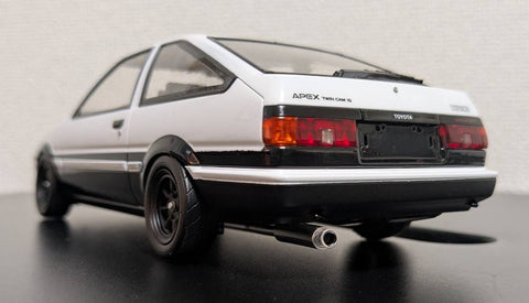 ケイスタイル KS-PA113 1/24 AE86用 ボーダー304マフラー（ハセガワ対応）