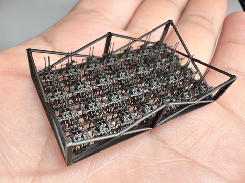 MUYIモデル XZ350005 1/350 九六式25mm連装対空機銃（LPR） 超精密3Dプリントキット（28個入り）
