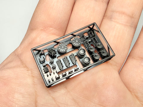 MUYIモデル G350134 1/350 ドイツ海軍シャルンホルスト デッキアクセサリー
