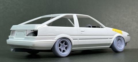 ケイスタイル KS-CU18 1/24 CU18　AE86トレノ用ローダウンパーツ(ハセガワ用)