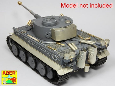 アベール 16145 1/16 ドイツ タイガーI E型 第501重戦車大隊チェニジア- エアフィルターカバー（タミヤ，タコム用）