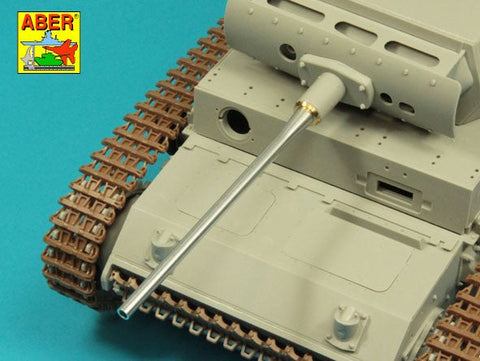 アベール 16L22 1/16 ドイツ  III号戦車J (後期), L, M型用 50mm KwK 39 L/60砲身（トランぺッター,タコム,Heller,DasWerk）