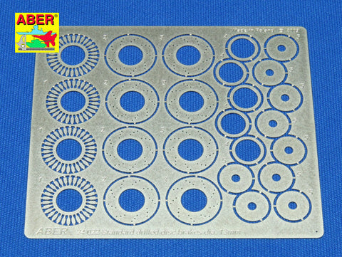 アベール 24022 1/24 穴開きディスクブレーキ13mm