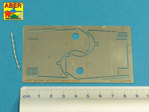 アベール 35A131 1/35 ドイツ パンサーG型用 対空追加装甲 砲塔用