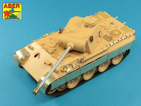 アベール 35K27 1/35 ドイツ パンサーD型 ボックスフルセット エッチング アルミ砲身他(タミヤ用)
