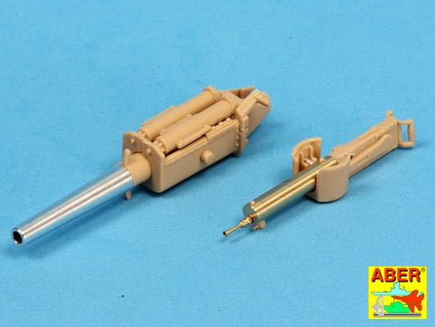 アベール 35L164 1/35 ドイツ A7V戦車用砲身・機銃セット(MENG用)