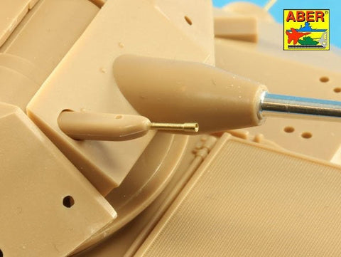 アベール 35L180 1/35 アメリカ M2/3ブラッドレー・LAV25用 M242ブッシュマスター機関砲身・M240機銃身(全キット用)