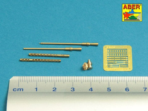 アベール 35L222 1/35 ロシア ZPU2・ZPU4対空機関砲用 14.5mm 砲身（MENG用)