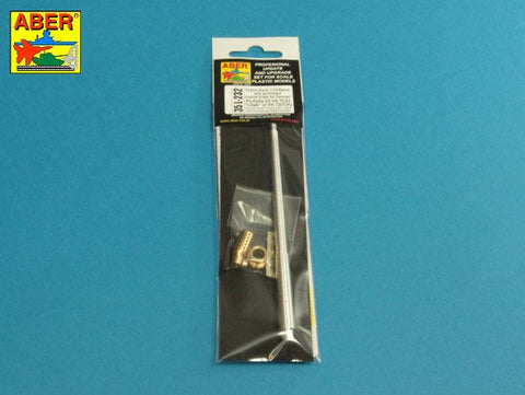 アベール 35L232 1/35 ドイツ 超重戦車VII号レーヴェ用 10.5cmKwk L/70砲身 多孔制退器（アミュージングホビー用)