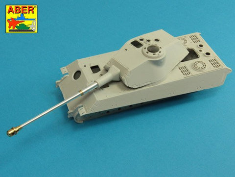 アベール 35L248 1/35 ドイツ キングタイガー ポルシェ砲塔型用 8.8cmKwk43 ツーピース砲身（ホビーボス用)