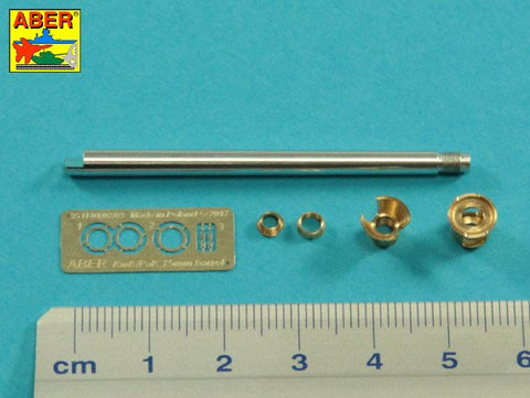 アベール 35L253 1/35 ドイツ VI号戦車 C/B型(VK.36.01)用 7.5cmダブルバッファー付き砲身（レボシス用)