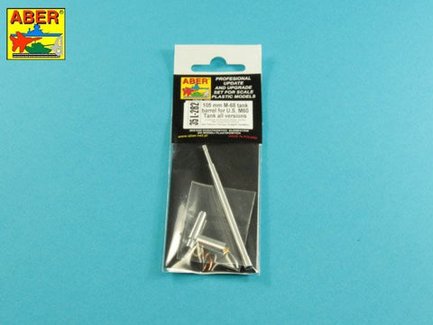 アベール 35L282 1/35 アメリカ M60主力戦車用 105mmM68砲身(タコム/タミヤ/ドラゴン用)