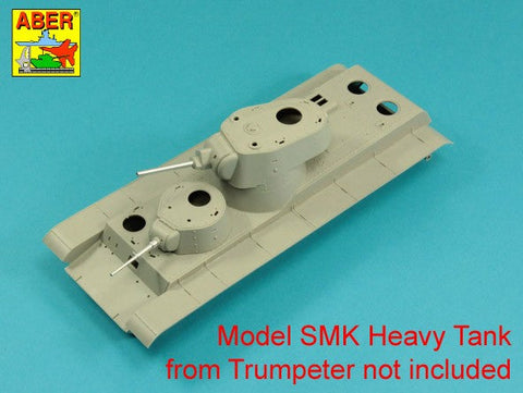アベール 35L318 1/35 ソビエト SMK重戦車用砲身セット 1x76,2mm L-11, 1x45mm M1932（トランペッター用）