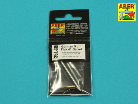 アベール 35L319 1/35 ドイツ 5cmFlak.41対空砲用砲身（トランペッター用）