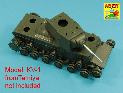 アベール 35L323 1/35 ソビエト KV-1重戦車用 76,2mm ZiS-5戦車砲身（タミヤ用)