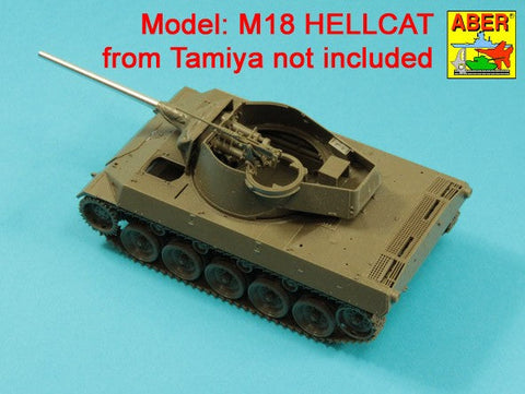 アベール 35L325 1/35  M18ヘルキャット駆逐戦車用 76mmM1A1戦車砲身(ドラゴン用）