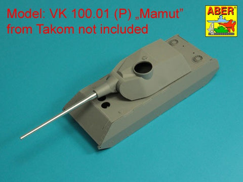 アベール 35L327 1/35 ドイツ  Vk100.01(P)マムート用 12.8cmPak44 L/55砲身（タコム用)