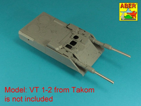 アベール 35L328 1/35 ドイツ VT1-2試作戦車用120 mm スムースボア ツーガンバレル（タコム用）