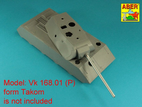アベール 35L330 1/35 ドイツ Vk168.01(P)超重戦車用 15 cm砲身（タコム用）