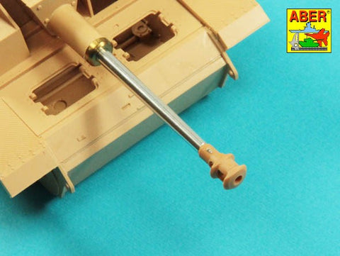 アベール 35L336 1/35 ドイツ  III号突撃砲F8/G型,IV号突撃砲用 7,5 cm Kwk 40 L/48 砲身 マズルブレーキ無し（汎用）