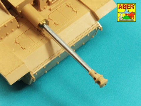 アベール 35L336 1/35 ドイツ  III号突撃砲F8/G型,IV号突撃砲用 7,5 cm Kwk 40 L/48 砲身 マズルブレーキ無し（汎用）