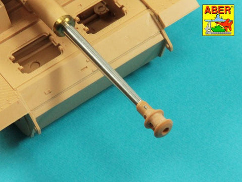 アベール 35L336 1/35 ドイツ  III号突撃砲F8/G型,IV号突撃砲用 7,5 cm Kwk 40 L/48 砲身 マズルブレーキ無し（汎用）