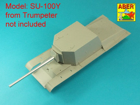 アベール 35L339 1/35 ソビエトSU-100Y重駆逐戦車用 130mm  B-13 砲身 （トランぺッター用）