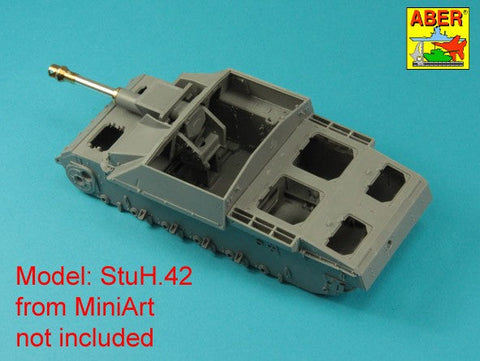 アベール 35L341 1/35 ドイツ 105 mm 42式突撃砲榴弾砲G（初期）型用 leFH 18 L/28 砲身 （汎用）