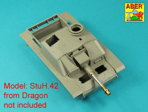 アベール 35L341 1/35 ドイツ 105 mm 42式突撃砲榴弾砲G（初期）型用 leFH 18 L/28 砲身 （汎用）