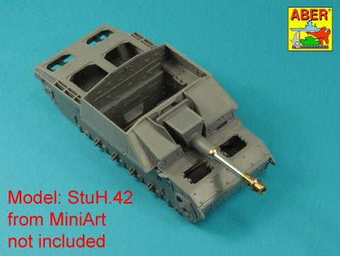 アベール 35L341 1/35 ドイツ 105 mm 42式突撃砲榴弾砲G（初期）型用 leFH 18 L/28 砲身 （汎用）