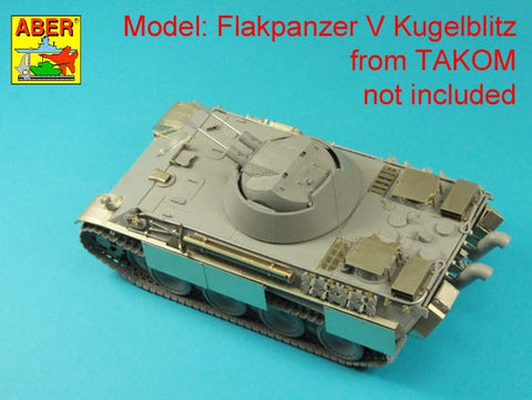 アベール 35L342 1/35 ドイツ クーゲルブリッツ用 3cm Flak 103 砲身（汎用）