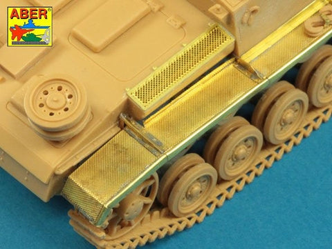 アベール 48048 1/48 ドイツ III号突撃砲G型フェンダーセット(タミヤ用)