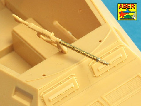 アベール 48L21 1/48 ドイツ 歩兵型MG34機関銃銃身2本セット