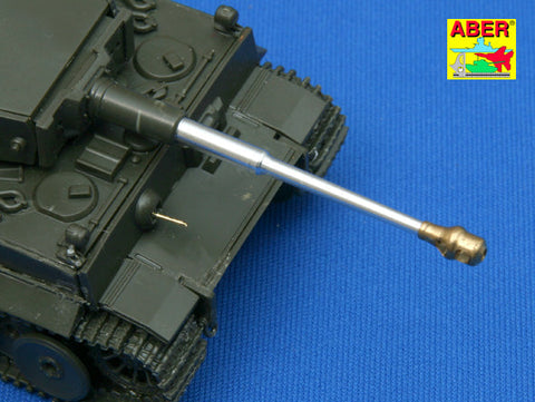 アベール 72L33 1/72 ドイツ MG34車載型機関銃身6本入り